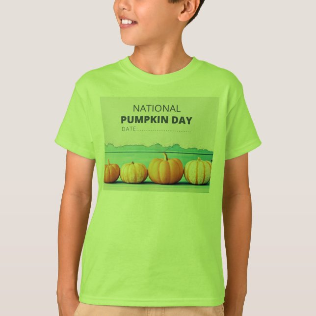 Pumpkin day T-shirt  (Front)