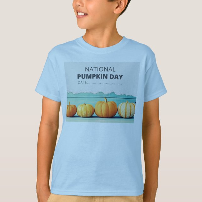 Pumpkin day T-shirt  (Front)