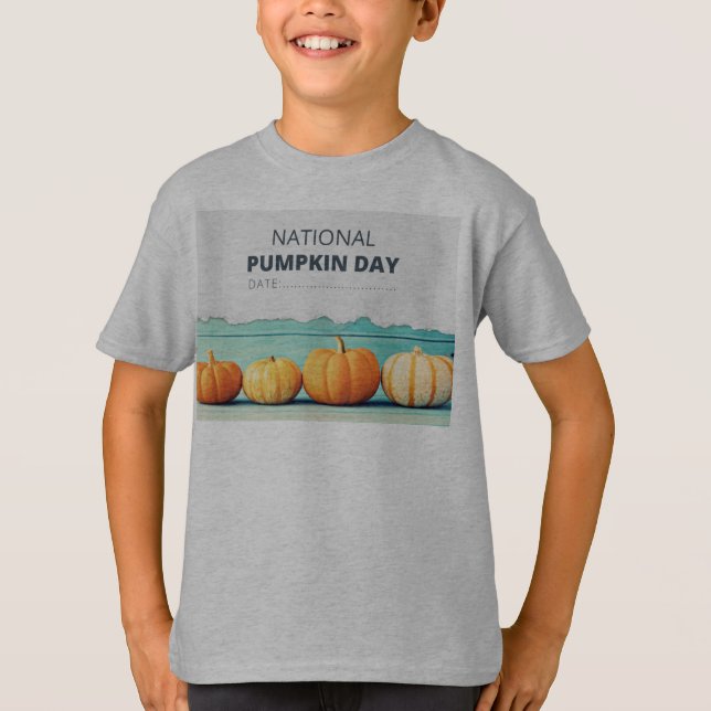 Pumpkin day T-shirt  (Front)