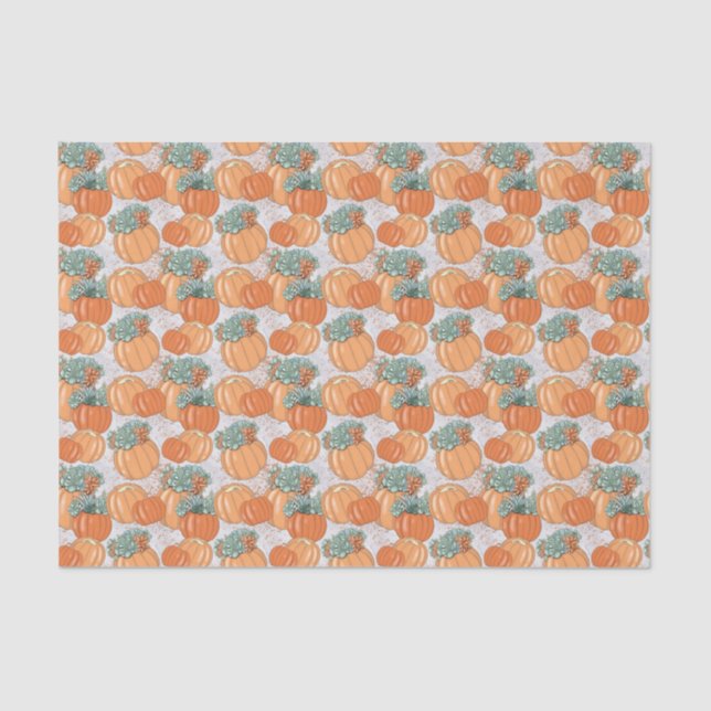 Pumpkin Delight Tissue Paper (Front)