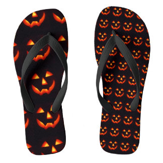 Pumpkin Design Jandals