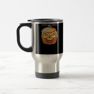 Pumpkin Donald, Funny Halloween Scary Classic Travel Mug