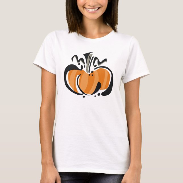 Pumpkin Doodle T-Shirt (Front)