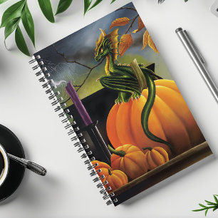 Pumpkin Dragon Cauldron Halloween Planner