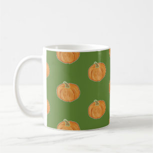 Pumpkin Drawing Coffee Mug