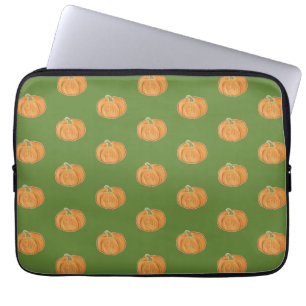 Pumpkin Drawing Laptop Sleeve