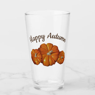 Pumpkin Drinking Glass