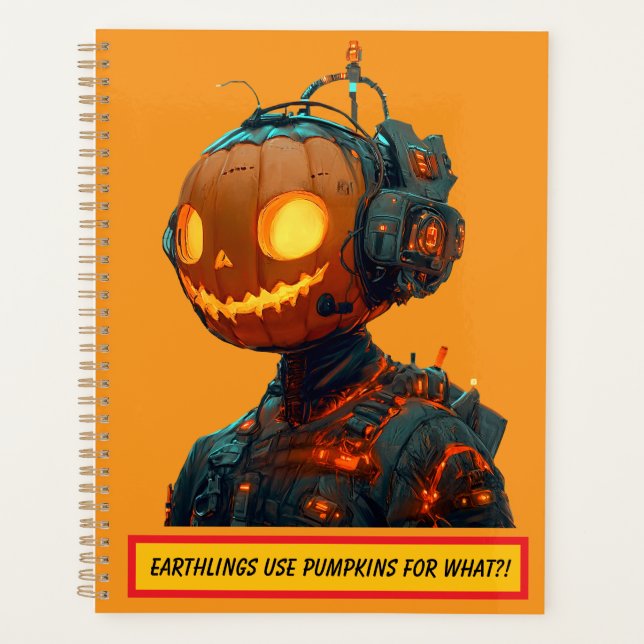 Pumpkin Droid Planner (Front)