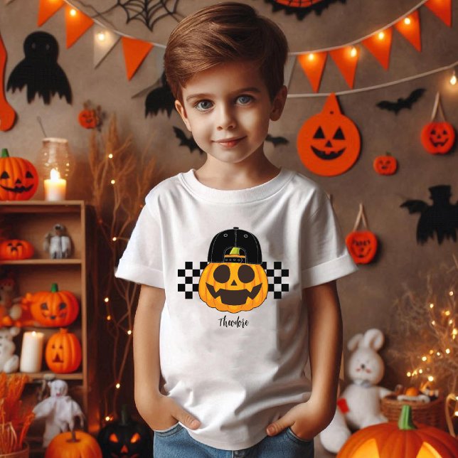 Pumpkin Dude Toddler Retro Boys Halloween Fall Tri-Blend Shirt (Pumpkin Dude Toddler Retro Boys Halloween Fall Tri-Blend Shirt)
