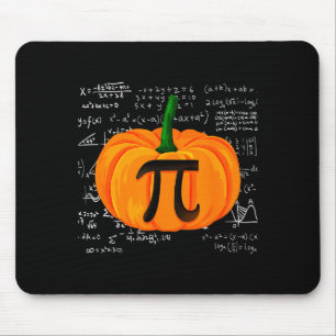 Pumpkin E Math Funny Halloween Thanksgiving Day Mouse Pad