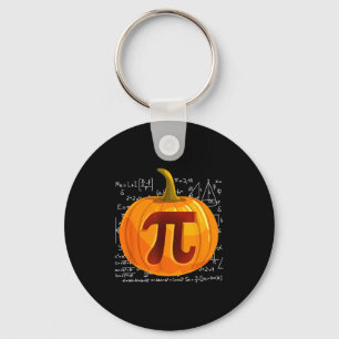 Pumpkin E Math Shirt Funny Halloween Thanksgiving Key Ring