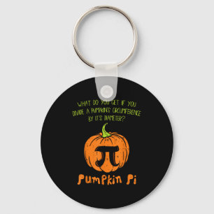 Pumpkin E Math Shirt Funny Halloween Thanksgiving Key Ring