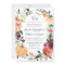 Pumpkin Elegant Fall Floral Rustic Themed Wedding