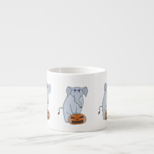 Pumpkin Elephant Espresso Cup