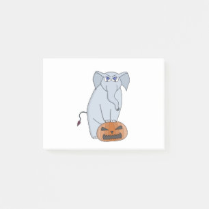 Pumpkin Elephant Post-it Notes