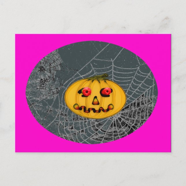 Pumpkin eyed jGibney The Museum Zazzle Postcard (Front)