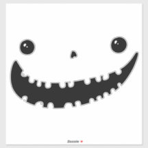 Pumpkin Face Carving Halloween Funny Smile