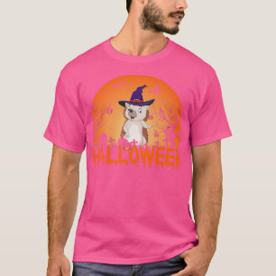Pumpkin Face Cute Hedgehog Lovers Scary Halloween T-Shirt