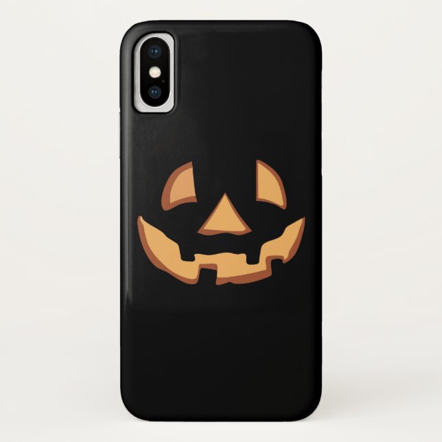 Pumpkin face for Halloween Case-Mate iPhone Case (Back)