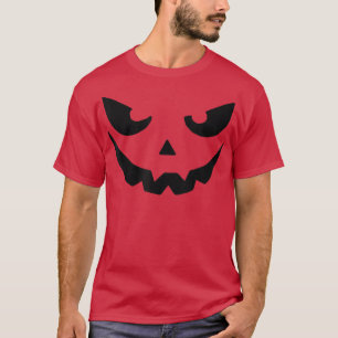Pumpkin Face Halloween Collection 2022 Family Men  T-Shirt