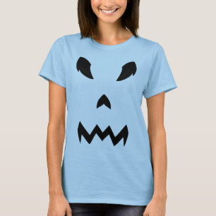 Pumpkin Face Halloween Tshirt