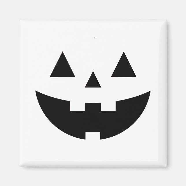 Pumpkin Face Magnet (Front)