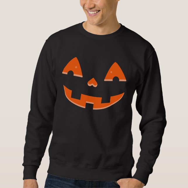 Pumpkin Face Sweatshirt (Front)