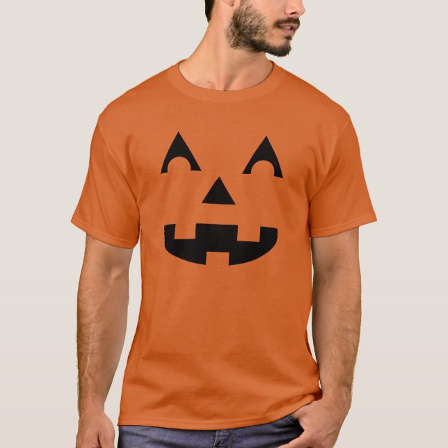 Pumpkin Face T-Shirt (Front)