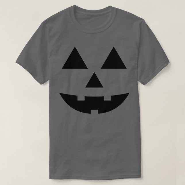 Pumpkin Face TShirt 2 (Design Front)