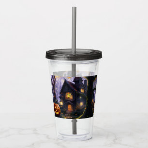 pumpkin/fall/autumn/Halloween  Acrylic Tumbler