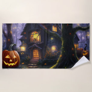 pumpkin/fall/autumn/Halloween Beach Towel