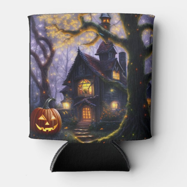 pumpkin/fall/autumn/Halloween  Can Cooler (Front)
