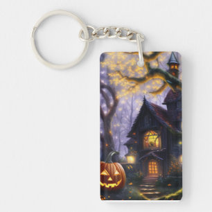 pumpkin/fall/autumn/Halloween  Key Ring
