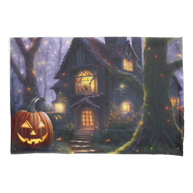 pumpkin/fall/autumn/Halloween  Pillowcase (Front)