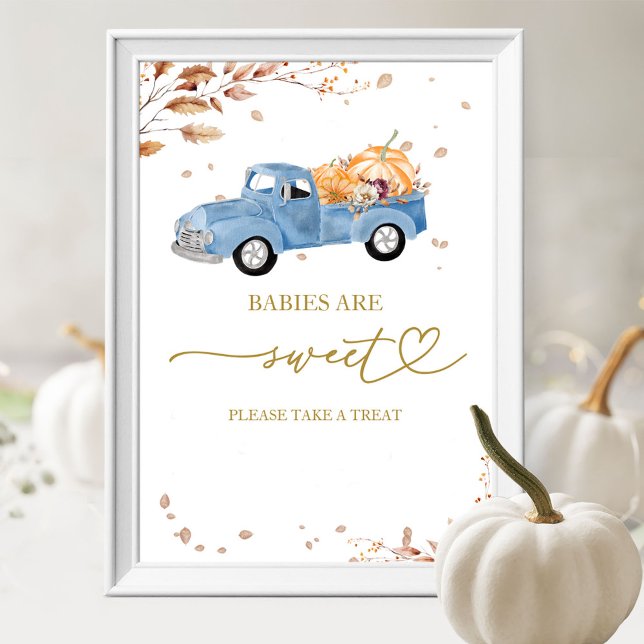 Pumpkin Fall Babies Are Sweet Sign (Creator Uploaded)