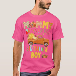 Pumpkin Fall Birthday Vintage Truck Outfits 2355 T-Shirt