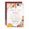 Pumpkin Fall in Love Botanical Floral Gold Wedding
