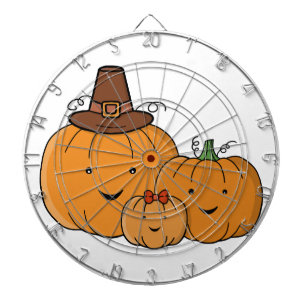 Pumpkin Family Dartboard