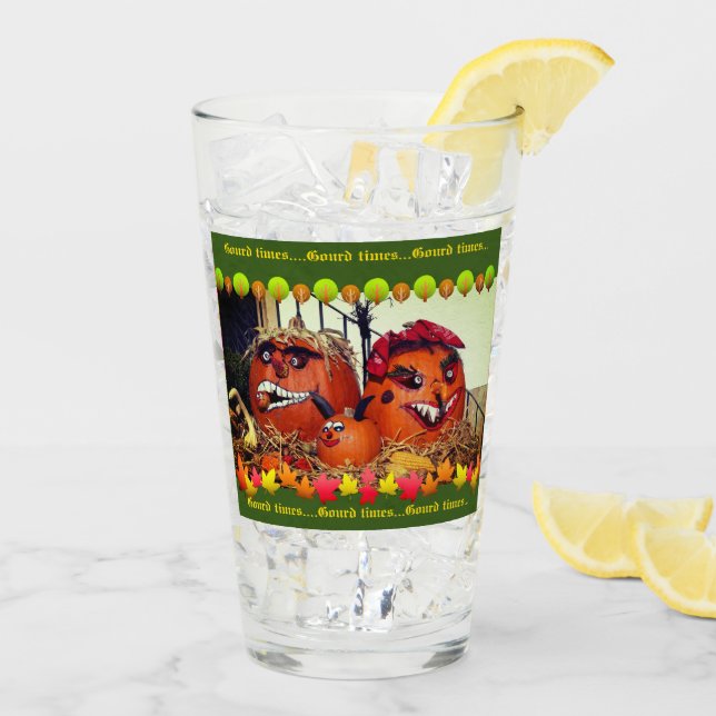 Pumpkin Family Glass (Back Ice)