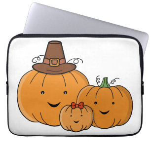 Pumpkin Family Laptop Sleeve