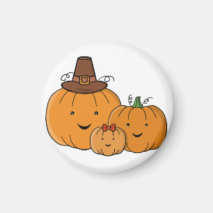 Pumpkin Family Magnet
