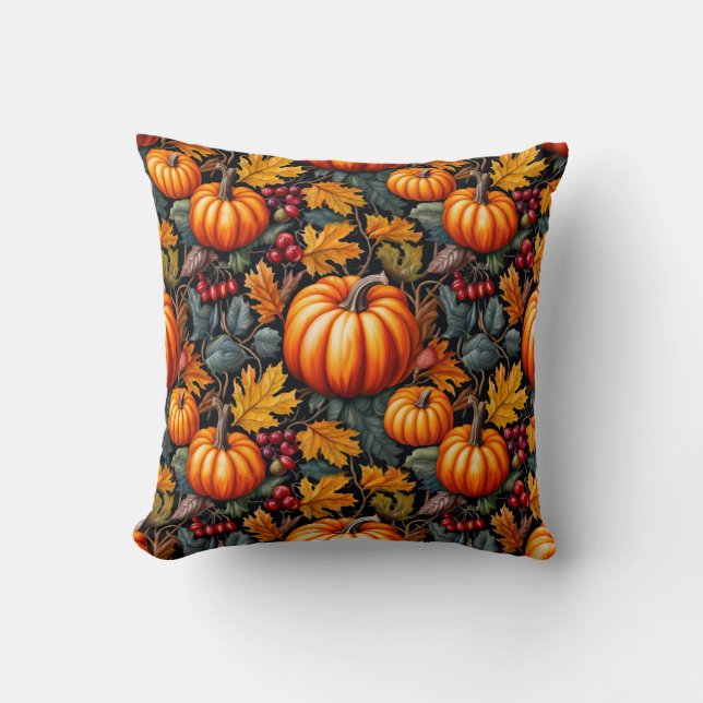 Pumpkin Fancy Cushion (Front)