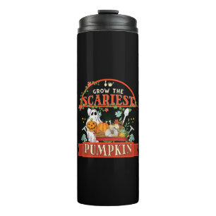Pumpkin Farmer Halloween Thermal Tumbler