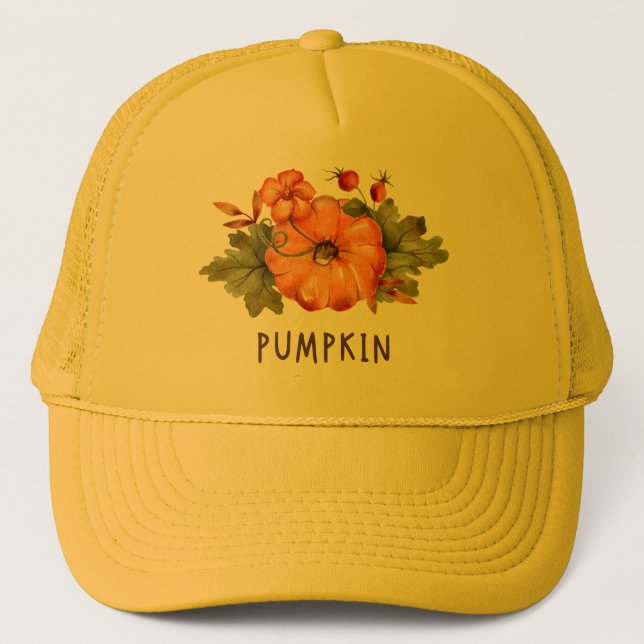 Pumpkin festival Day, Trucker Hat (Front)