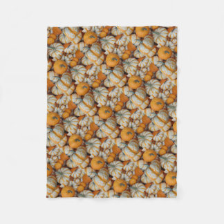 Pumpkin Fleece Blanket