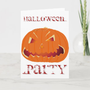Pumpkin for Halloween 5 Card
