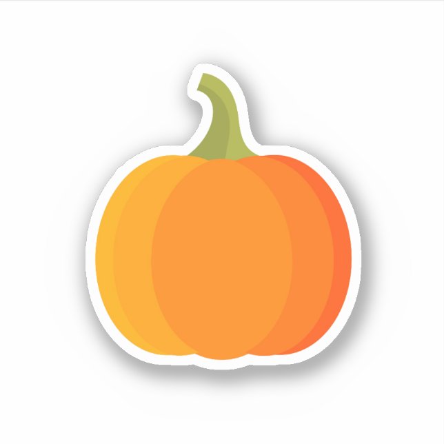 Pumpkin fruit Sticker (Front)