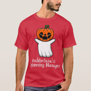 Pumpkin ghost Architectural & Engineering Manager T-Shirt