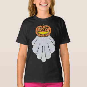 Pumpkin Ghost (vivid) - Girl's T-Shirt