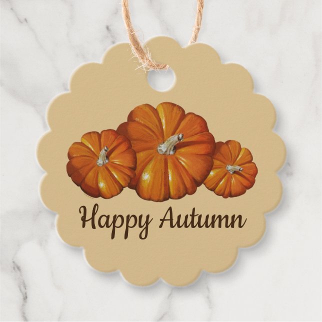 Pumpkin Gift Tag (Front)